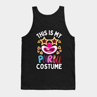 This Is My Purim Costume Jewish Funny Purim Hamantash Tank Top